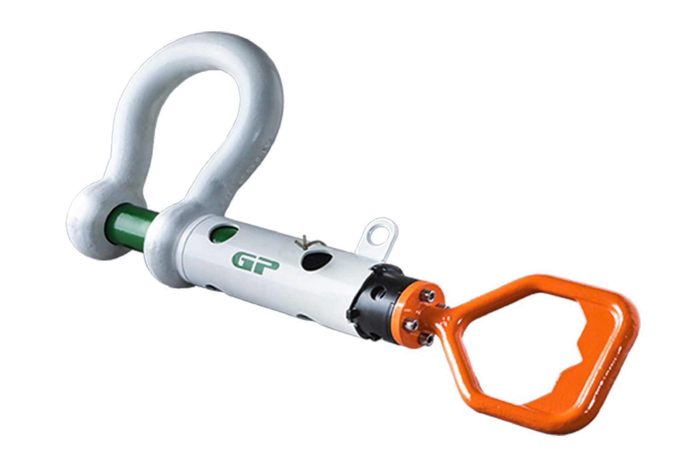 Guided Pin Rov shackle with D handle